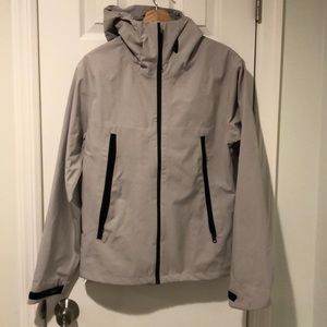 Gray Windbreaker